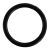 Inel Metalic Cu Pvc Negru Nichel19 Blister/10 Buc