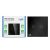 Intrerupator Dublu Cu Touch Sticla Negru Led 10A PNI SH222