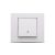 Intrerupator Sonerie St Grano Nat Alb 400-207