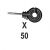 Izolator Fir Vrac 25buc/Set 449314