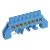 Izolator Suport Pentru Bara Neutra N Albastru Tip DIN SHNI-8X12-8- YNN10-812-8DP-K07