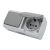 KE21110 Klaus IP54 Intrerupator Suprafata Alba+priza