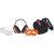 Kit Motocoasa 3/ Ochelari, Casti De Protectie, 2 Role Fir Nylon, Ham Motocoasa Cu Protectie B 681114