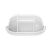 Lampa Bat Grila Ovala 100w Alb El42844