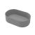 Lavoar Ceramic 57x37cm, Forma Ovala, Gaura Robinet, Alb Lucios LAV907145