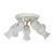 Lustra Thalia 5 Ly-3220 5xE14 Alb Gri