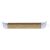 Maner Plastic 489.88 128 Mm Cromat Satinat /STEJAR Deschis 45060
