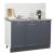 Mobilier Bucatarie Square Inferior 120cm Antracit 19700