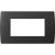 Modul Rama Soft 4m Negru Mat -os40sb