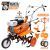 MOTOSAPA DAC 7000ACC3+ROTI CAUCIUC 4.00-8+RARITA+PLUG+ADAPTOR+DISP SCOS CARTOFI+ROTI METALICE 400 FARA MANICOT+CULTIVATOR+SET CONTRAGREUTATI 10KG 70002022ACC3