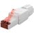 Mufa Retea RJ45 8P8C Cat6 Neecranat, Conectare Fara Scule, Capac Filetat, Goobay TEL-1080TLS02