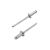Nituri Pop Aluminiu 4.0x9.6mm 250buc/cut