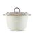 Oala Bej Din Aluminiu Turnat Cu Capac Din Sticla 28x20cm 10L GM 0628B
