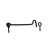 Ochi De Blocare Cu Carlig 120mm 88742