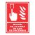 P0113 Autocolant Indicator Buton De Alarma 15x20