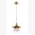 Pendul Bronze Colored Black 220X1500 1XE27 60W 230V 15086H