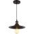 Pendul Bronze Colored Black 300X1500 1XE27 60W 230V 15086H1