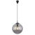 Pendul LAMP METAL BLACK MATT GLASS SMOKE COLORED 300X1800 1XE27 60W 230V 1582S
