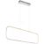 Pendul LAMP METAL Nickel Matt Plastic Opal Cablu Pvc 800x265x1200 24W 230V 67262H