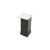 Picior Reglabil Din Aluminiu 40x40x80mm Negru 46908
