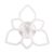 Plafoniera Agata Led 100 W 3CCT + Telecomanda El75389