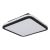 Plafoniera LED + LED RGB Jaxxi 41391-40, 40W+5W,230V 2000 Lm, Lumina Calda / Neutra / Rece / RGB, Dimabil, Cu Telecomanda, Alb + Negru, Modern 355x355x70mm