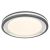 Plafoniera LED Terpsa 48373-30, Lumina Calda / Rece, Dimabil, Cu Telecomanda, Alb Mat + Gri, Modern Diam: 478mm H:67mm 30W 230V 400-3600lm 2700/6500K