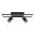 Plafoniera LEYLA AP2, 12W, 3000 K, IP20, 220-240V, Negru, Metal KL162021