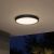 Plafoniera LUZ 24W, IP54, 220-240V, Negru, PC, Aplicat KL151095