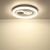 Plafoniera Rotunda RUIZ I Diam:490mm, H:70mm LED 36W 230V 4090lm 3000/4000/6500K 48470