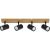 Plafoniera ZINNIA PL4, IP20, 220-240V, Negru, Natur, Metal KL164007