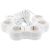 Prelungitor Reglabil 5 Prize 3M Cablu 3x1.5mmp Cu Incarcator USB Well EXTSR-5S3M-USB-WL