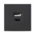 Priza USB Antracit Mat A+C 5v 2,4A 2m EL74869