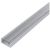 Profil Aluminiu U Capac Transparent Pentru Banda LED 2m AAP-N-2M-S-CL