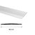 Profile De Trecere Profil Al Trecere Autoadeziv Argintiu 40mm/90CM MF Pma72001