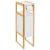 Raft Baie Hartie Igienica Alb, MDF, Bambus, 33 X 20 X H 80 CM 174895A