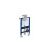 Rezervor Wc Ingropat Cu Cadru, Montaj La Perete, Clapeta ABS T02