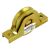 Roata Semi-ingropata Cu Suport Si Rulment Pentru Porti Culisante D:80 PProfil:V S:125 674208