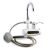 Robinet Electric,cu Dus, (instant Apa Calda) Freddo SN0045, 3000W