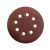 Set 10 Discuri Din Panza Abraziva Cu Gauri 230mm LT08375