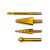 SET 4 BURGHIE UNIVERSALE METAL,CONIC,IN TREPTE SI FREZ LT21854