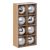 Set 8 Globuri Alb Argintiu 8 Cm 184590