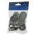 Set Balama Aruncatoare Usi Sticla Fi 26x17mm Crom Mat 33387