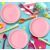 Set Farfurii Roz Din Carton 8 Buc/pach Pz3114