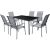 Set Mobilier Gradina Gri M+6S JH-073