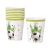 Set Pahar Din Carton Football With Stars Pm-kd01og-037201