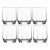 Set Pahare Diamond Whisky 6pcs 310ml DIA15