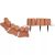 Set Palisada De Gradina Teracota IPAL6-R624