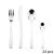 Set Tacamuri Otel Inoxidabil Olympe 24 Piese 134859