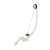 Sifon Cada Cu Pp Lant Si Dop Lungime 550-650mm Iesire Q40-50 5012PL
